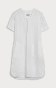 Boomerang - BETTAN LINEN DRESS - White