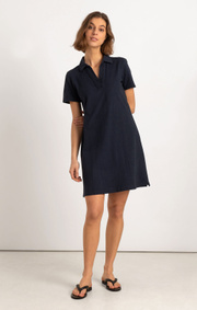 Boomerang - HANNA PIQUET DRESS - Night sky