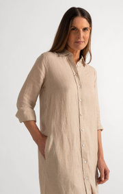 Boomerang - BEA LINEN DRESS - Panama