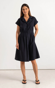 Boomerang - PIPPI POPLIN DRESS - Night sky