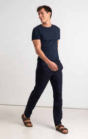 Boomerang - GUNNAR COTLIN TROUSER - Night sky