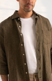 Boomerang - LINUS LINEN SHIRT - Urban jungle