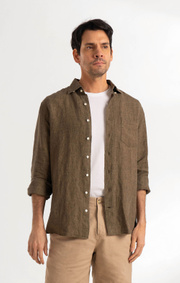 Boomerang - LINUS LINEN SHIRT - Urban jungle