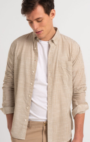 Boomerang - WILMER STRIPE SHIRT - Dust