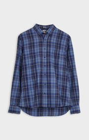 Boomerang - WILMER CHECK SHIRT - Midnight blue