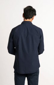 Boomerang - PETER POPLIN SHIRT - Midnight blue