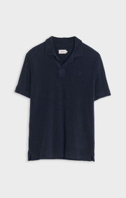 Boomerang - TERRY VACAY POLOSHIRT - Night sky