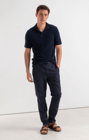 Boomerang - TERRY VACAY POLOSHIRT - Night sky