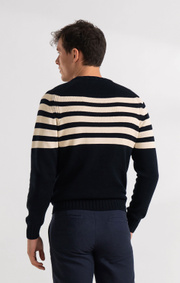 Boomerang - BERNT SWEATER - Midnight blue
