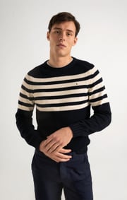 Boomerang - BERNT SWEATER - Midnight blue