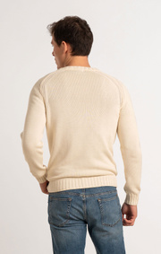 Boomerang - BERNT SWEATER - Offwhite