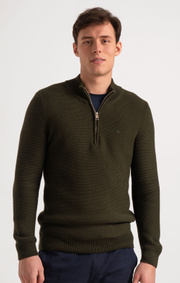 Boomerang - ALBIN HALF ZIP SWEATER - Urban jungle
