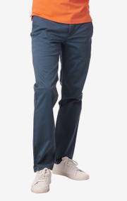 Boomerang - STEVE SATIN CHINO - Vintage indigo
