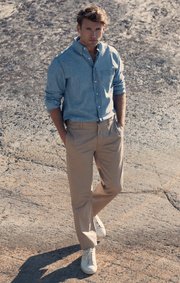 Steve satin chino