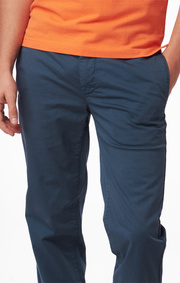Boomerang - STEVE SATIN CHINO - Vintage indigo