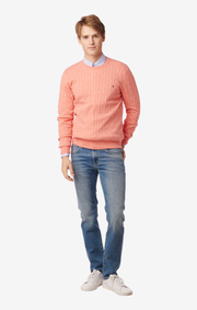 Oscar mid wash stretch denim