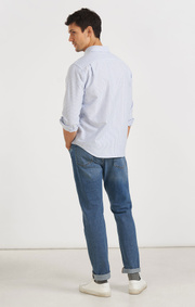Boomerang - Paul Randig Oxfordskjorta Regular - Ice blue