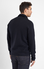 Boomerang - FELIX H.Z. BOOMWOOL SWEATER - Night sky