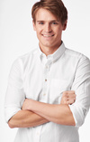 SHIRT ORGANIC OXFORD TRIM FIT