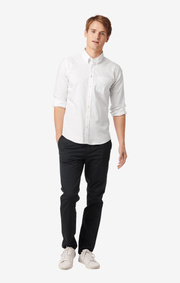 SHIRT ORGANIC OXFORD TRIM FIT