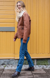 LEATHER AVIATOR JACKET