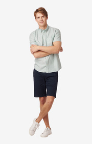 SHIRT ORGANIC STRIPED OXFORD TAILORED FIT