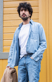 Boomerang - CHAMBRAY SHIRT - Indigo
