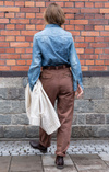 PLEATED CHINO PANT