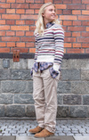 JAQUARD WOOL SWEATER