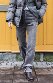 Boomerang - CORDCHINOS SOFT - Grey melange